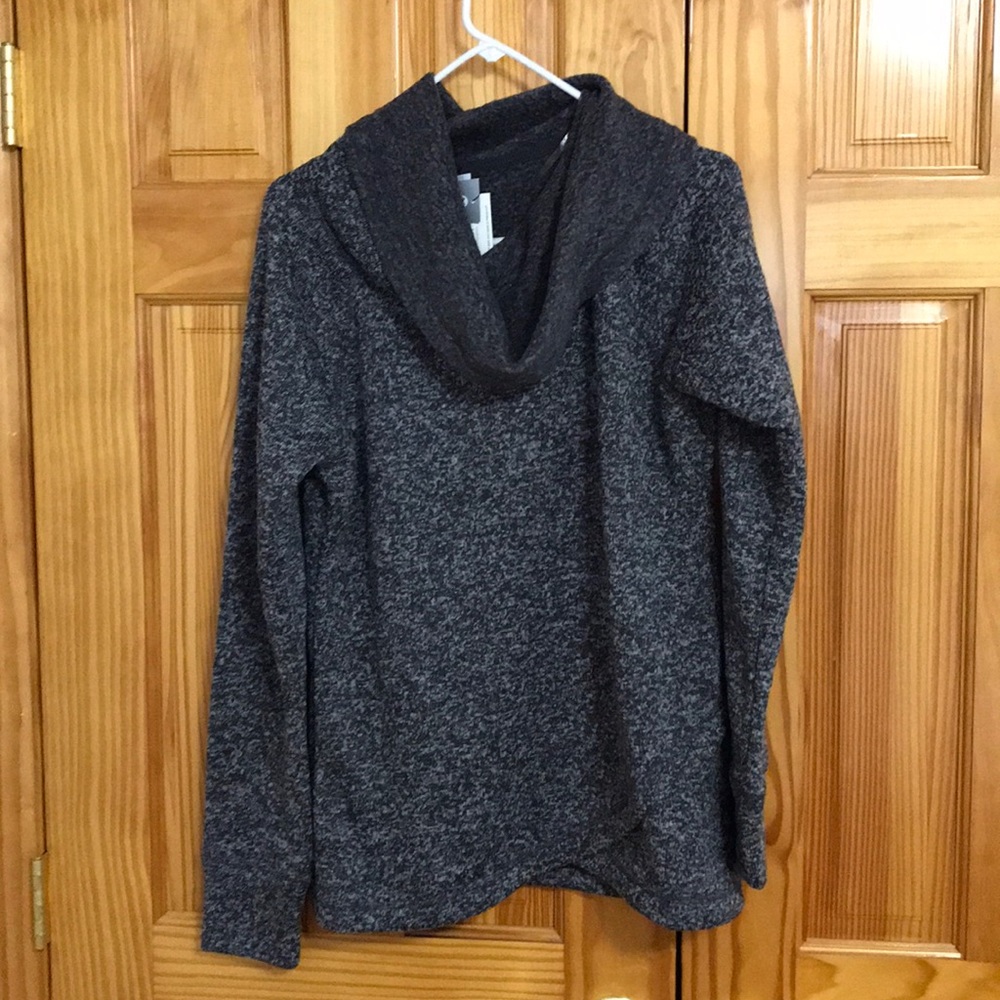 Deep Charcoal Fleece Sweater